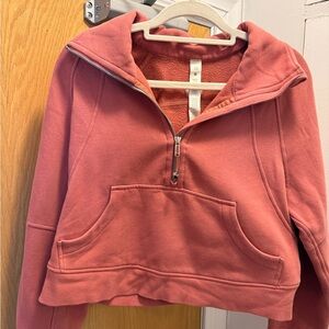 lululemon athletica Rose Scuba Half-Zip Pullover